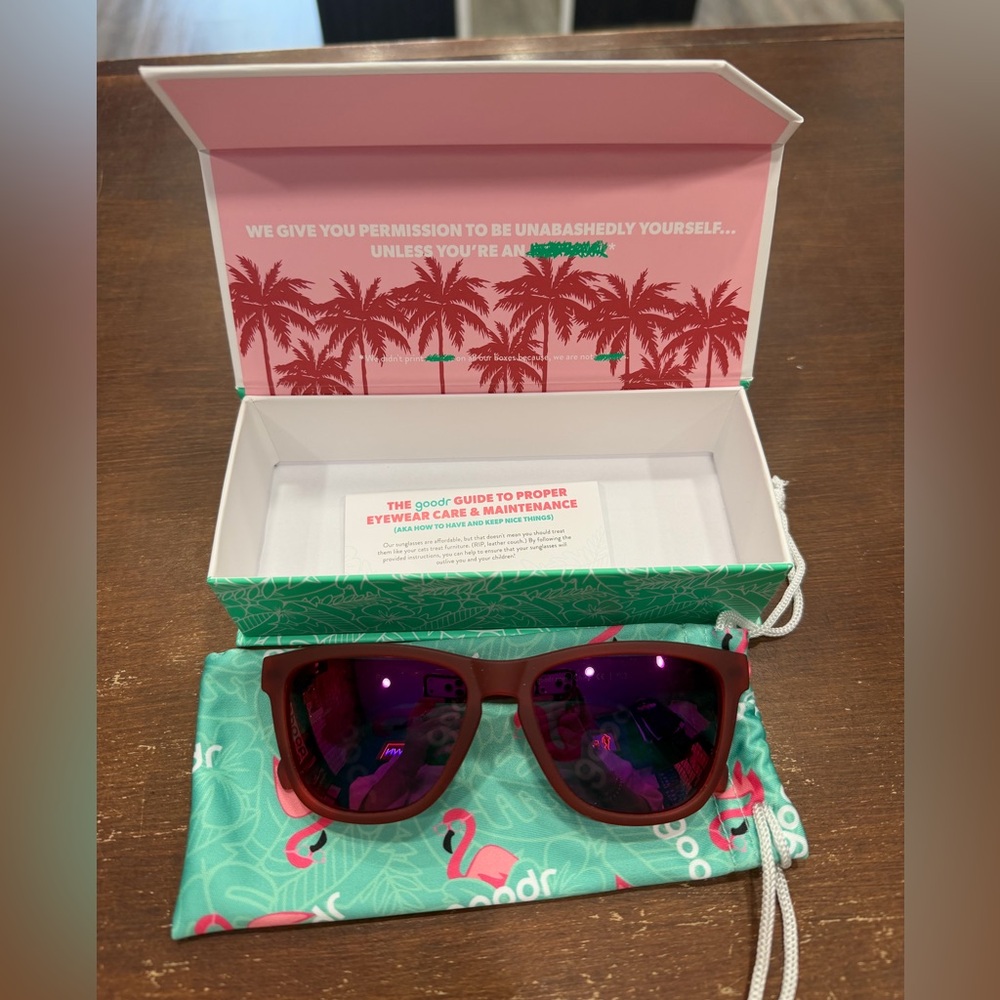 Goodr Sunglasses "Pheonix at a Bloody Mary Bar"